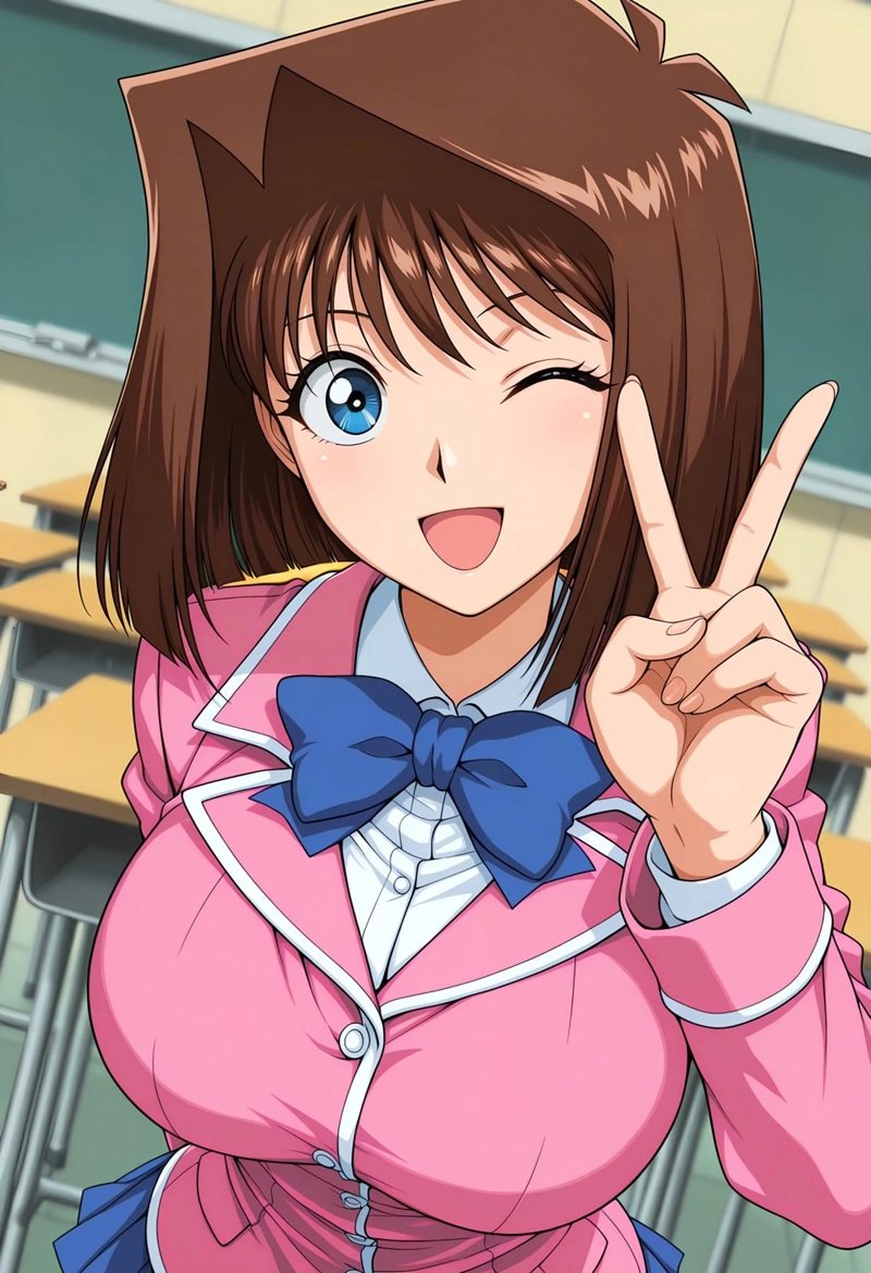 gái anime to tròn 8