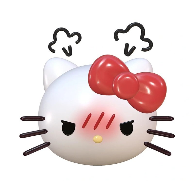 biểu cảm dễ thương meme 3d
