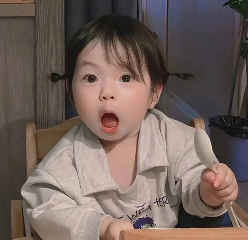 hình ảnh hài hước Meme Ảnh Em Bé Cute
