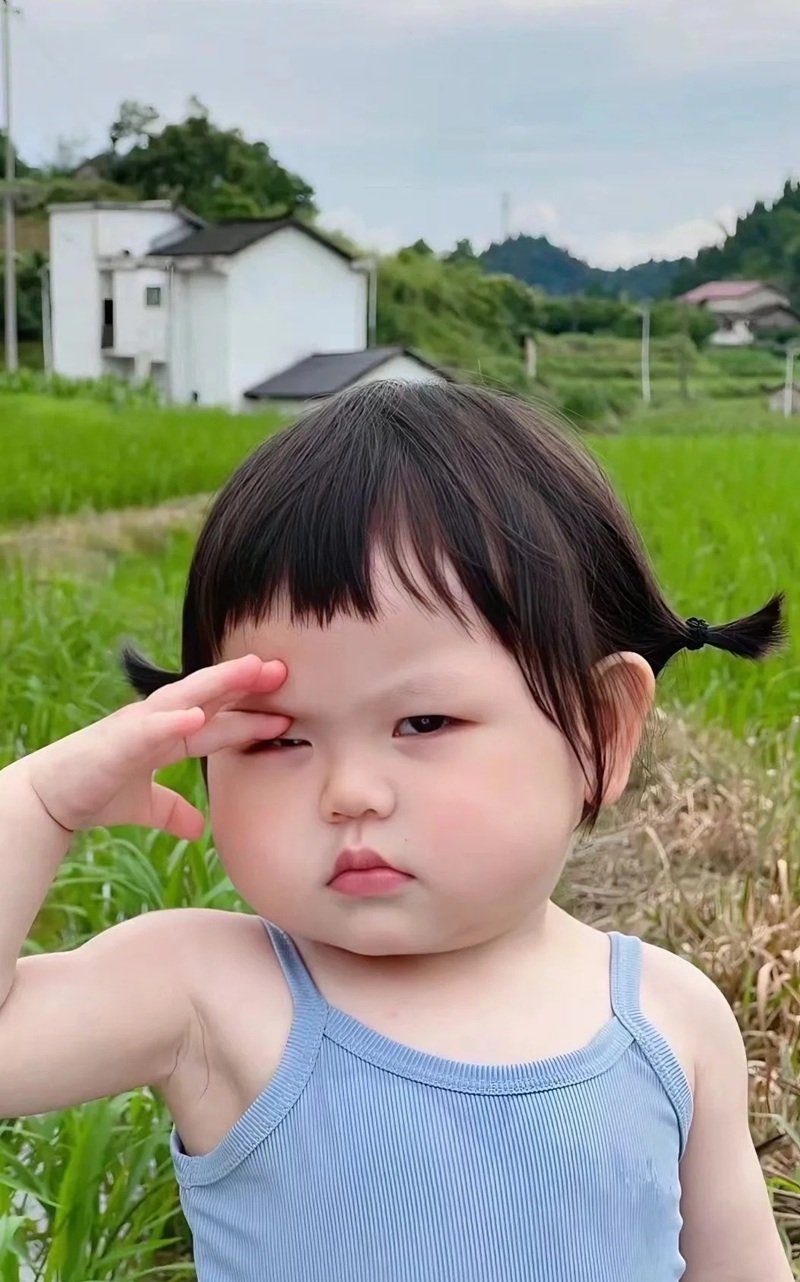 ảnh giải trí vui Meme Ảnh Em Bé Cute