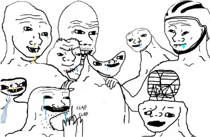 Khoảnh khắc ngáo ngơ trong meme hài lầy lội