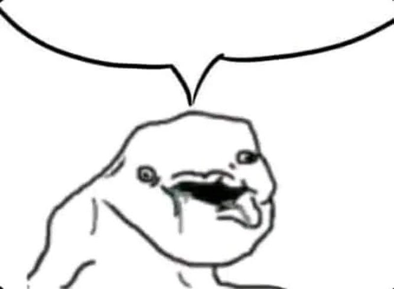 Meme ngớ ngẩn biểu cảm cực kỳ buồn cười