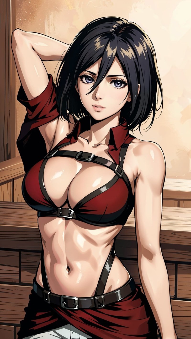 mikasa sexy 4