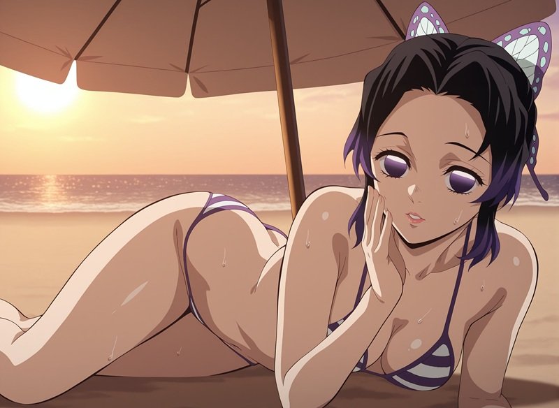 Ảnh shinobu sexy legs dài trắng muốt quyến rũ