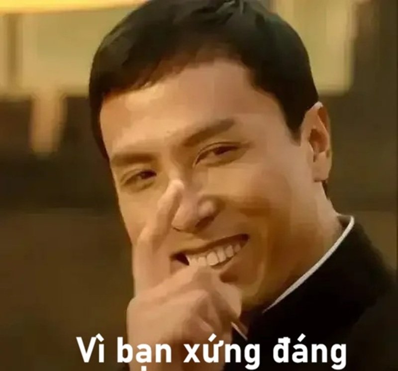 meme đáng yêu vì bạn xứng đáng niềm vui giản đơn