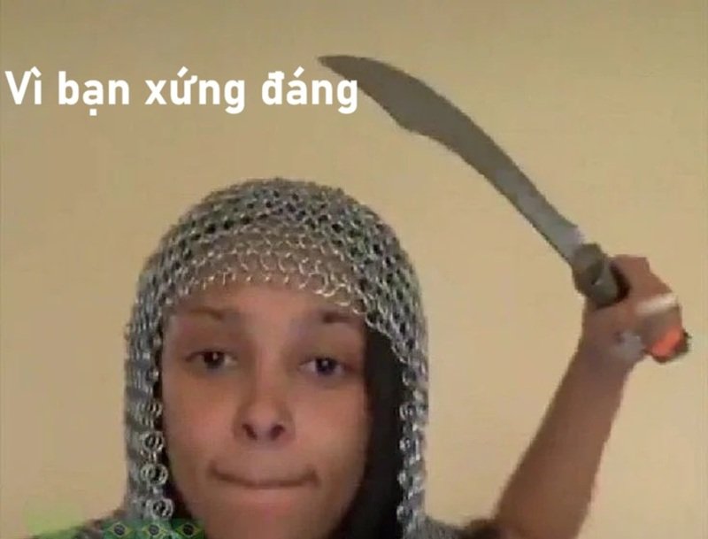 vì bạn xứng đáng meme cute khiến lòng nhẹ nhàng