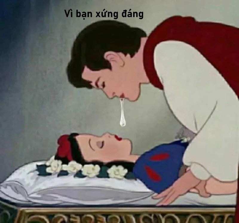vì bạn xứng đáng meme lan tỏa cảm xúc tích cực
