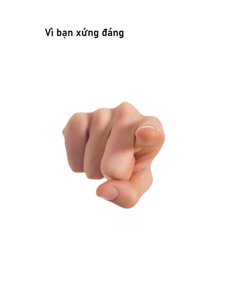 meme tích cực vì bạn xứng đáng mọi điều tốt nhất