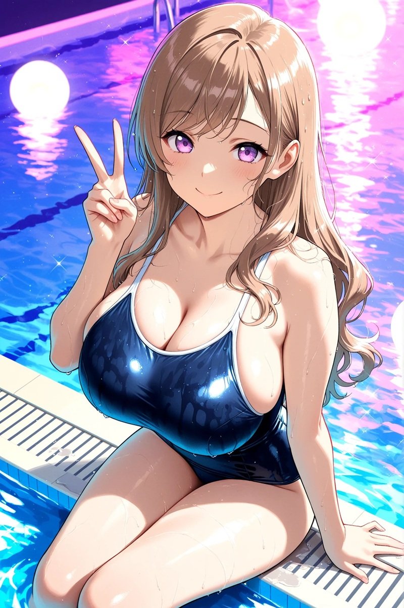 Waifu vú to sexy trong ảnh anime vú bự khổng lồ