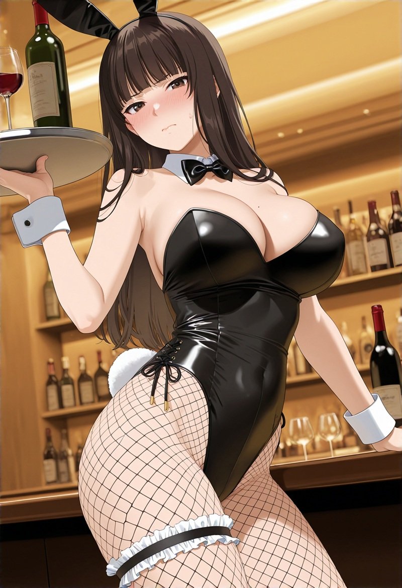 Cô gái anime vú bự khổng lồ body gợi tình