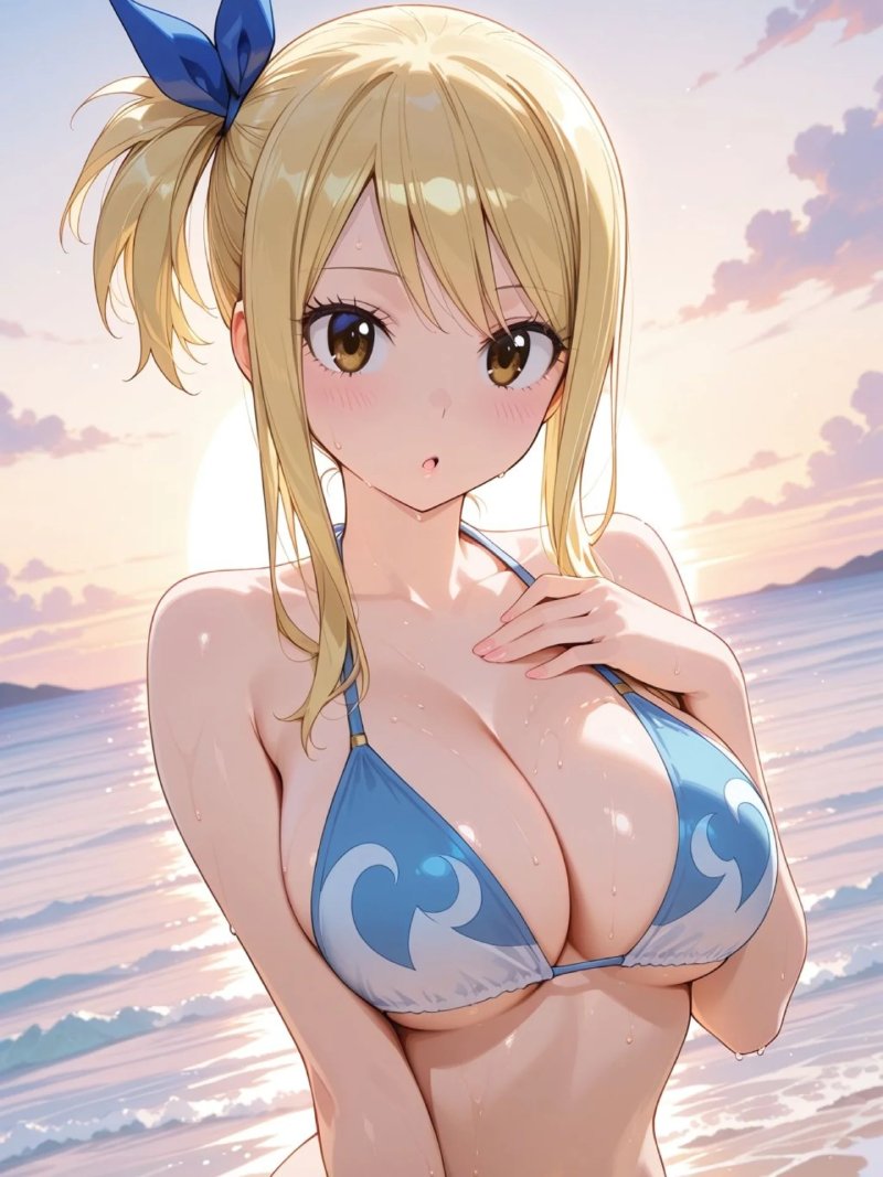 Waifu ngực khủng trong ảnh gái anime vú to siêu gợi cảm