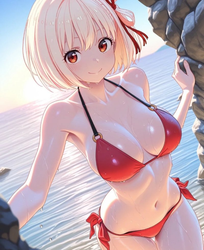 Waifu dream girl với ngực khủng từ ảnh gái anime vú to