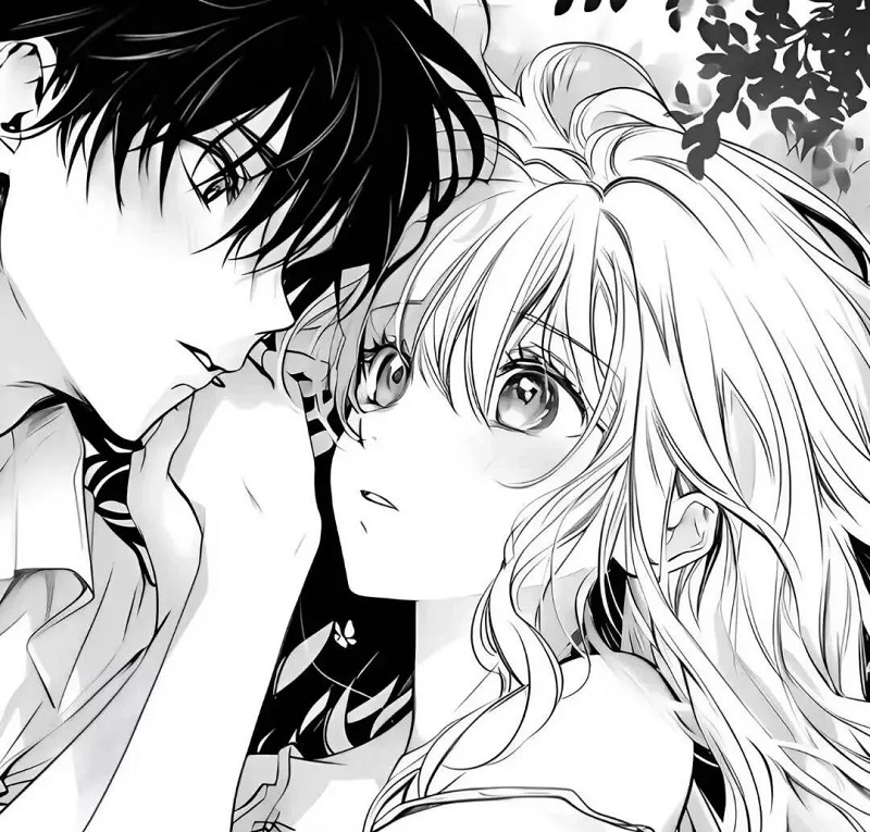 avatar đôi anime đen trắng