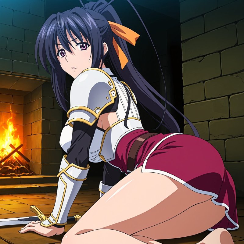 Hình ảnh anime nữ đẹp nhất với mái tóc dài bay trong gió