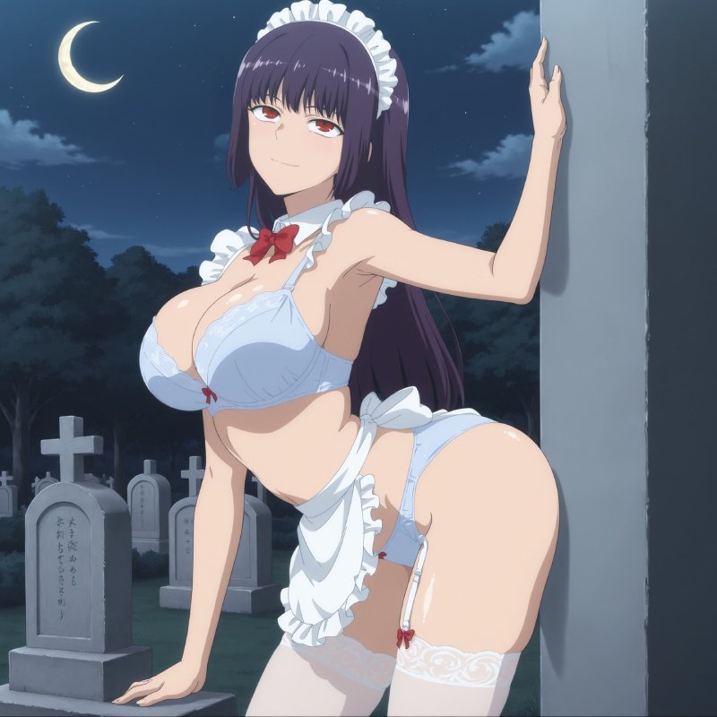 Hình ảnh anime nữ đẹp nhất trong tuyết trắng rơi