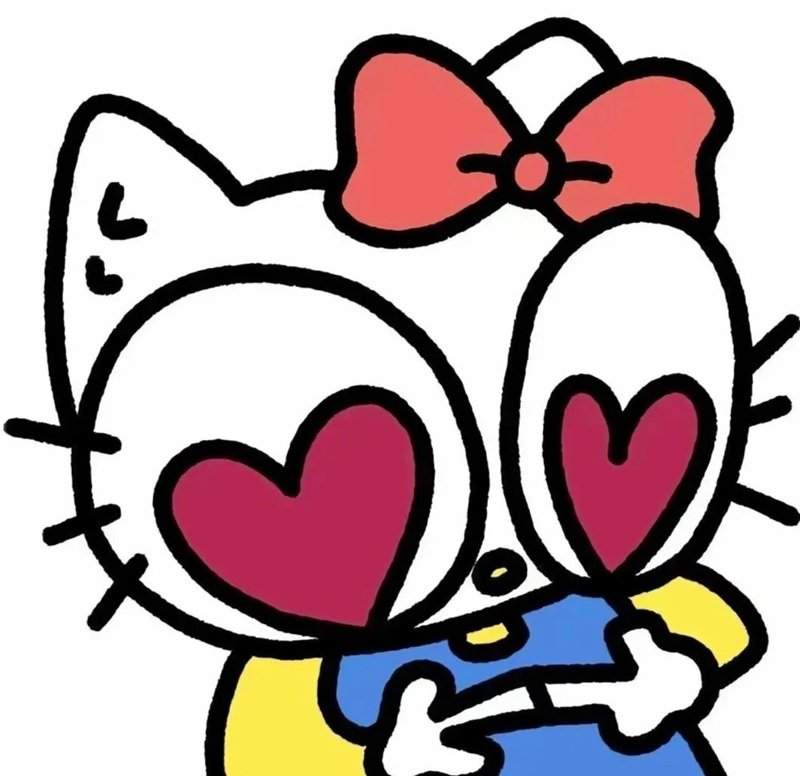 Ảnh meme hello kitty đang viral trên mạng