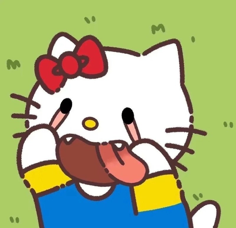 Meme hello kitty cực xinh khiến ai cũng thích