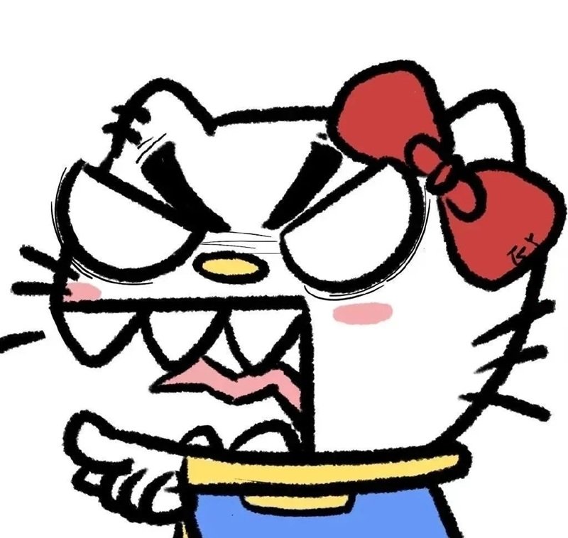 Khoảnh khắc meme hello kitty đáng yêu khiến ai cũng thích