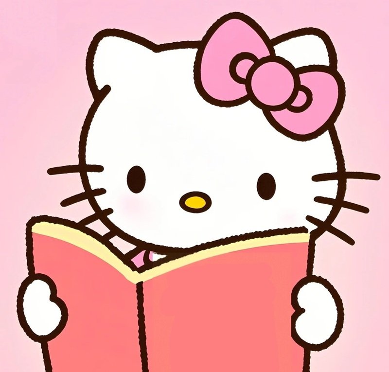 Meme mèo hello kitty cute dùng để chat