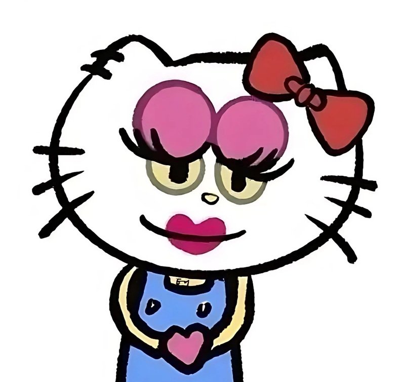 Hình hello kitty cute làm ảnh đại diện