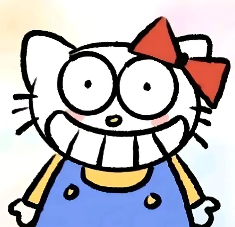 Meme mèo hello kitty dễ thương lan truyền mạnh