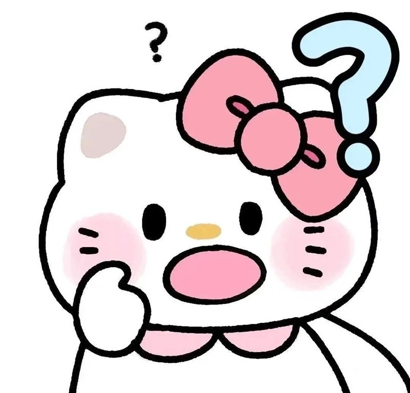 Meme hello kitty với biểu cảm ngộ nghĩnh cực vui