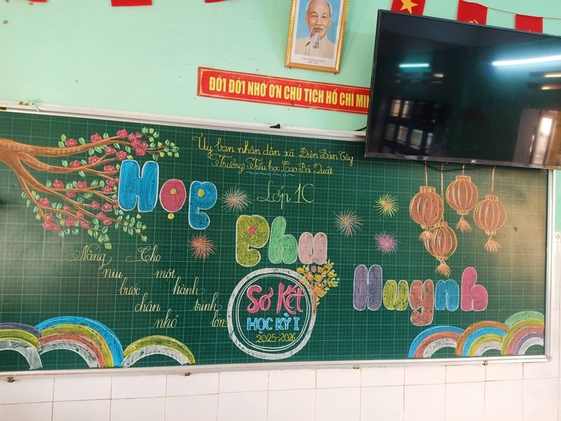 trang trí bảng họp phụ huynh 17