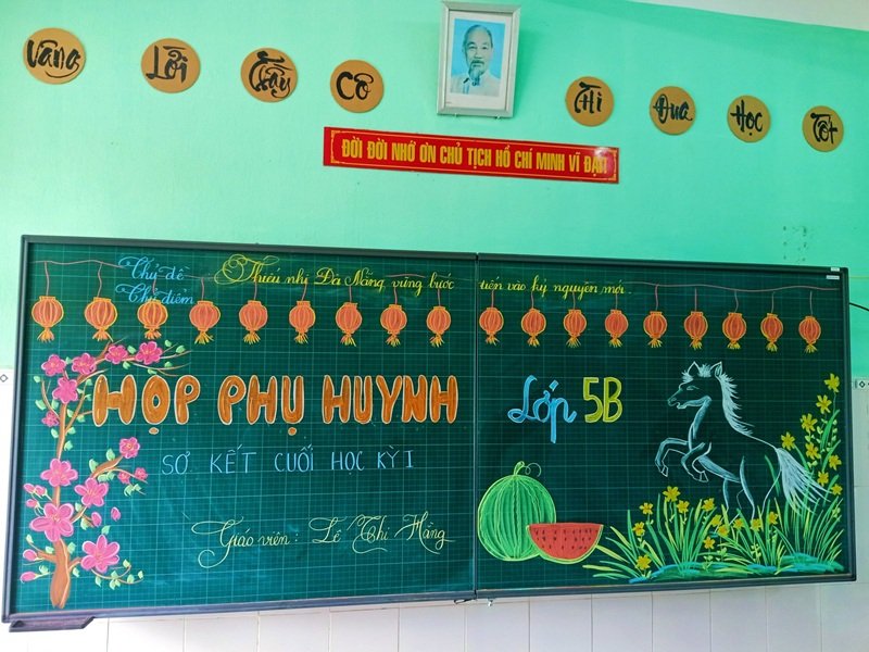 trang trí bảng họp phụ huynh 19