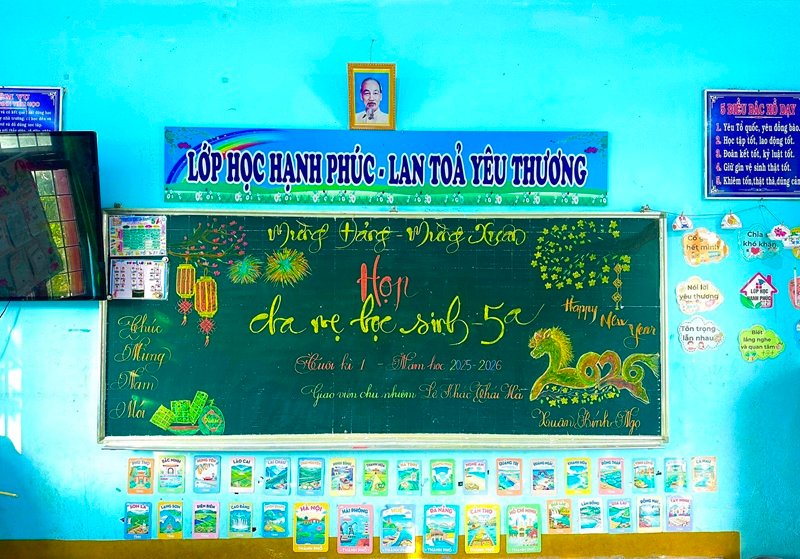 trang trí bảng họp phụ huynh 20