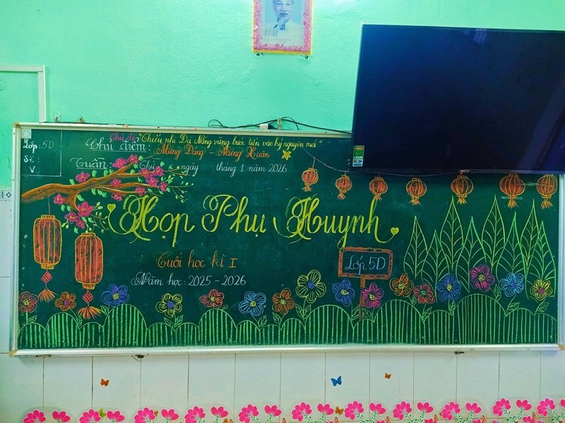 trang trí bảng họp phụ huynh 24