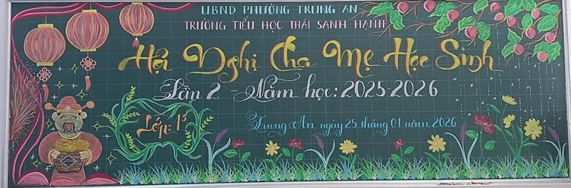 trang trí bảng họp phụ huynh 28