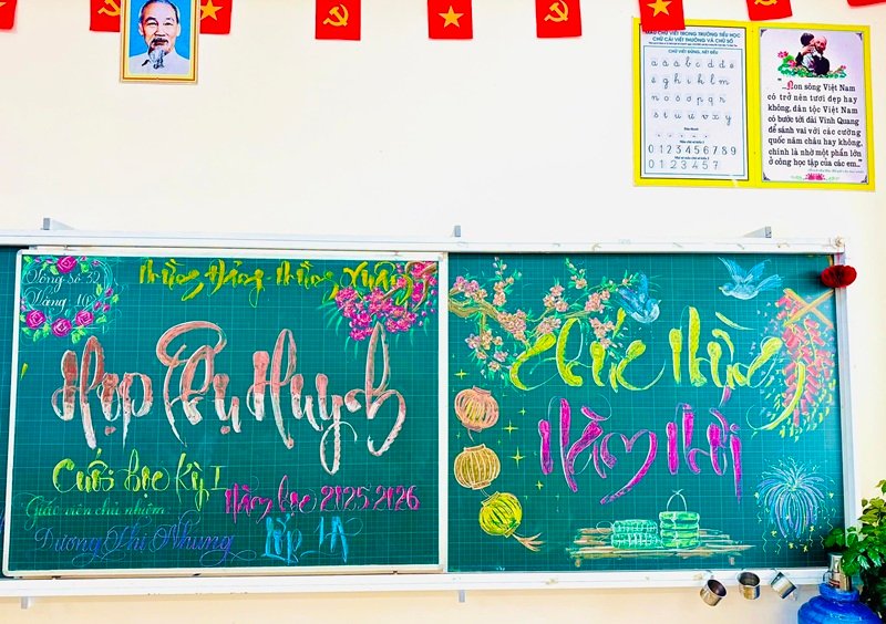 trang trí bảng họp phụ huynh 29