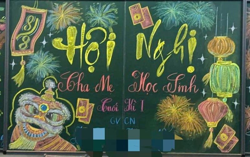 trang trí bảng họp phụ huynh 33