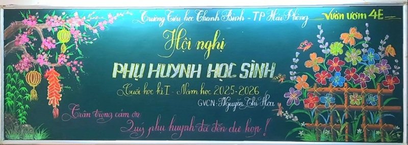 trang trí bảng họp phụ huynh 34