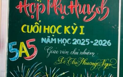 trang trí bảng họp phụ huynh 35