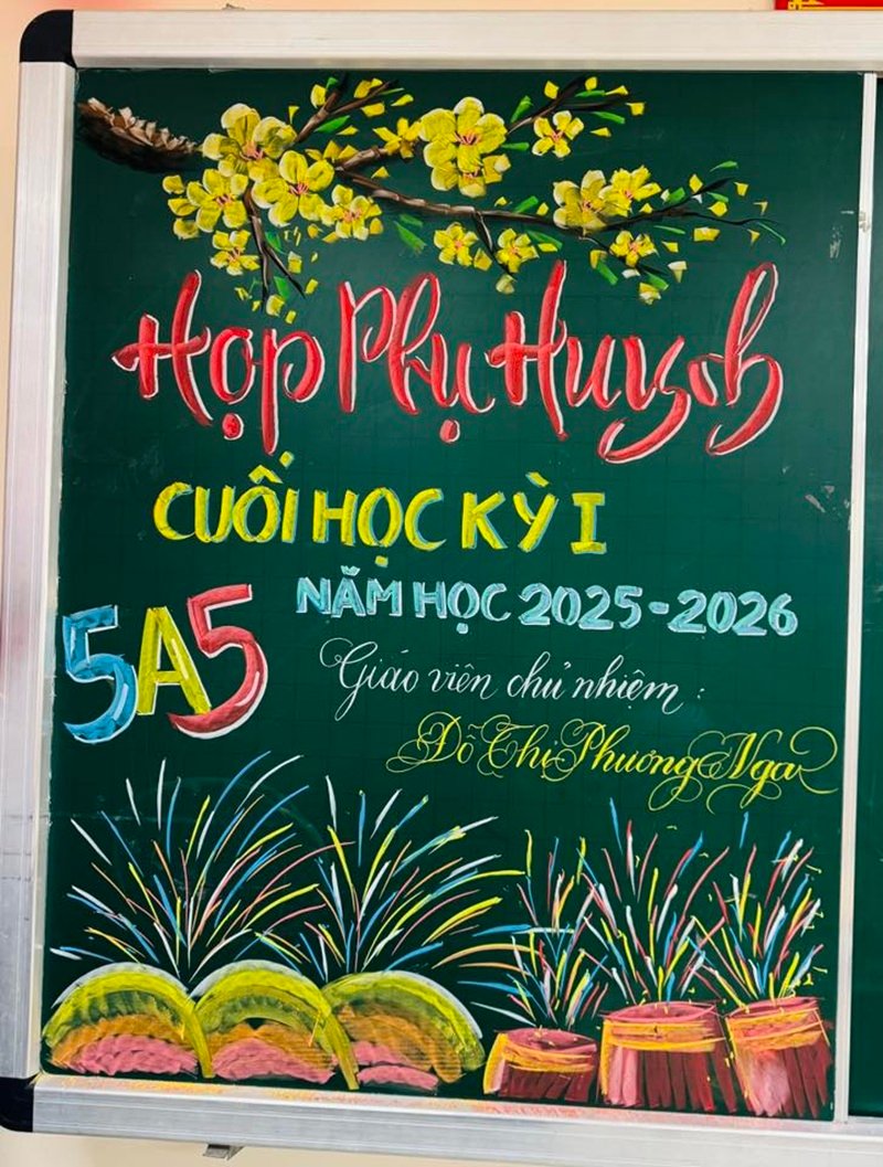 trang trí bảng họp phụ huynh 35