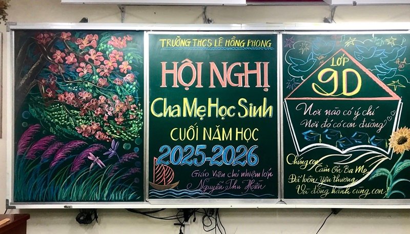 trang trí bảng họp phụ huynh 37