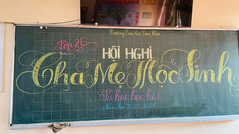 trang trí bảng họp phụ huynh 6