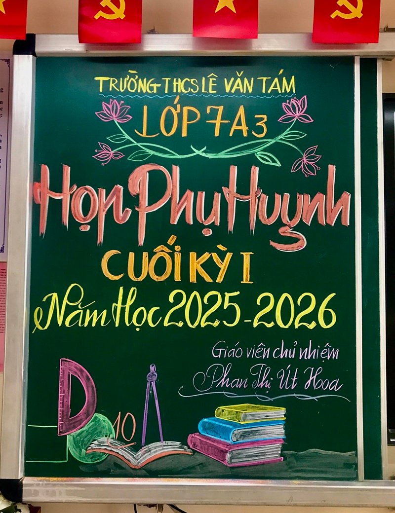 trang trí bảng họp phụ huynh 8