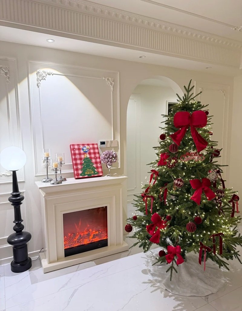 Mẫu trang trí cây thông noel lung linh đẹp