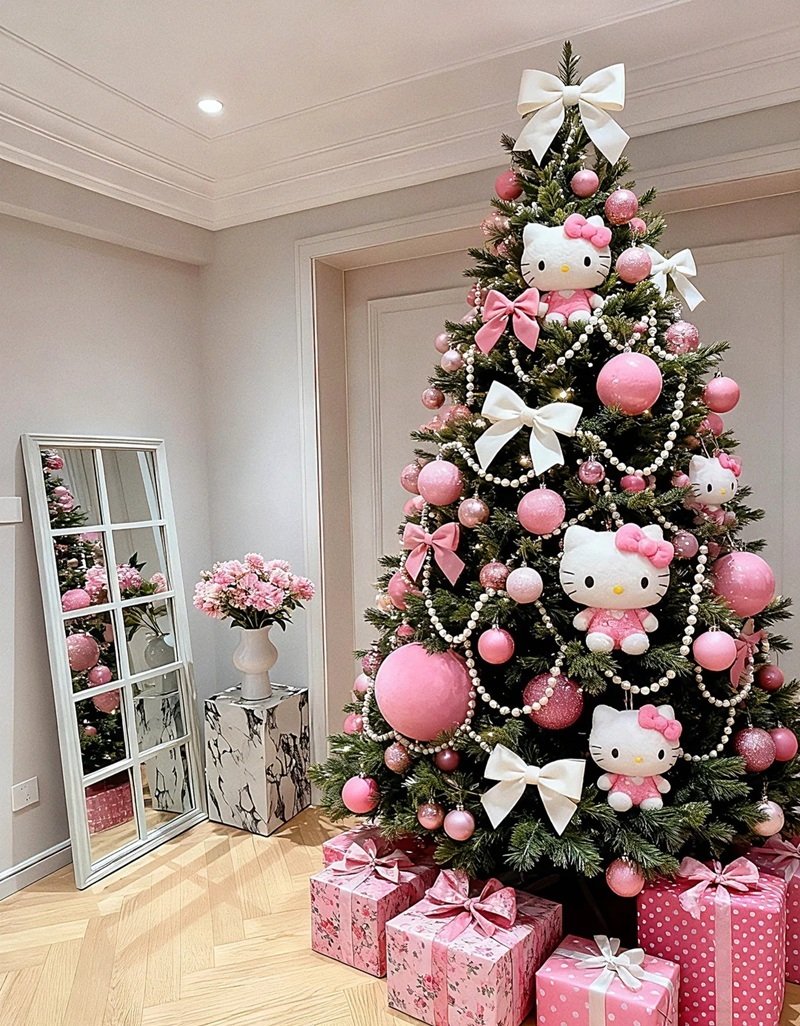 Trang trí cây thông noel đẹp mắt nổi bật