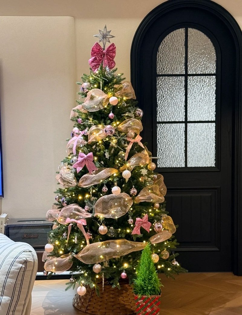 Trang trí cây thông noel cho gia đình