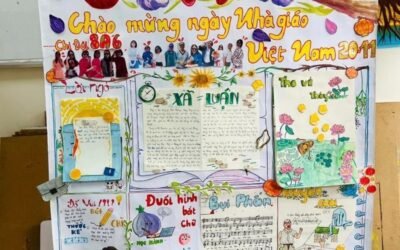 trang trí đầu báo tường 40