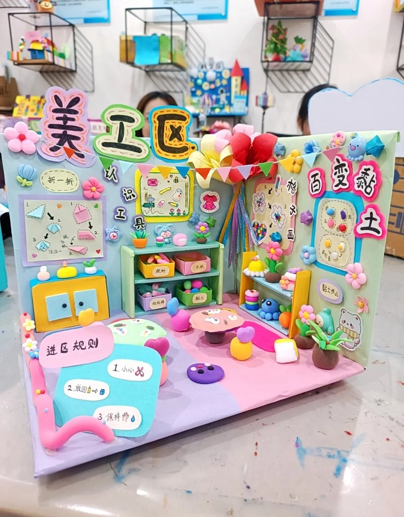 trang trí lớp mầm non theo hướng mở 29