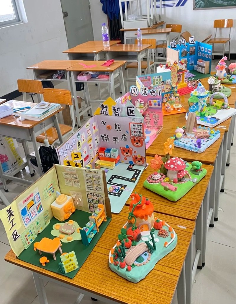 trang trí lớp mầm non theo hướng mở 4
