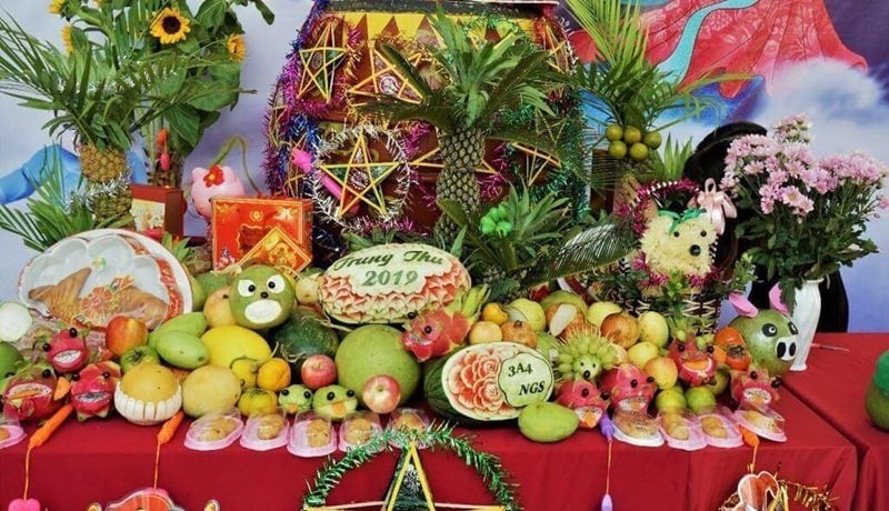trang trí mâm cỗ trung thu 15