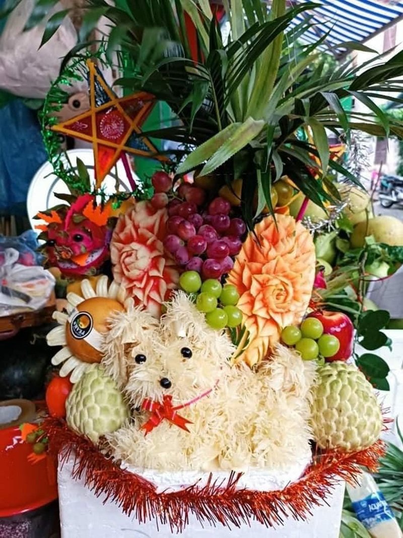 trang trí mâm cỗ trung thu 19