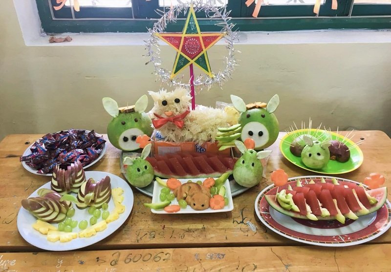 trang trí mâm cỗ trung thu 22