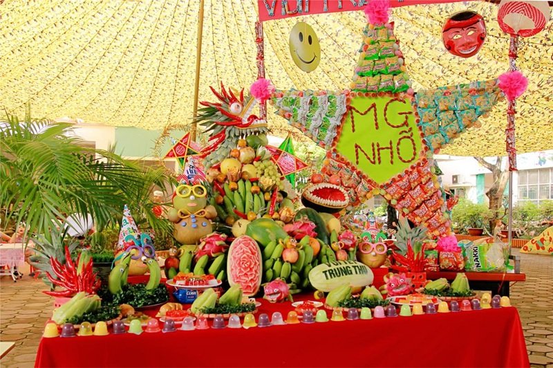 trang trí mâm cỗ trung thu 26