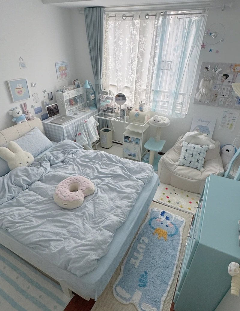 Trang trí phòng ngủ bằng đèn led
